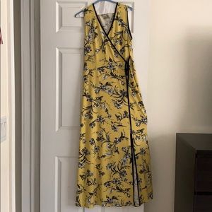Yellow long dress